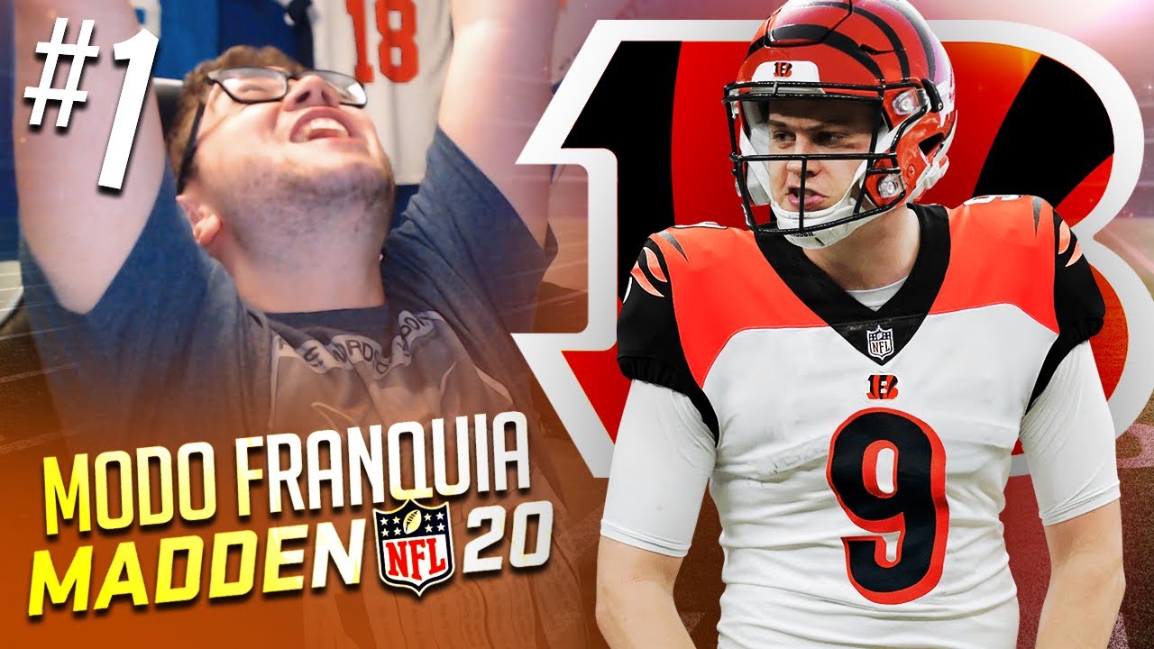 JOE BURROW VAI VIRAR ESTRELA! | Modo Franquia Madden 20 Ep.1