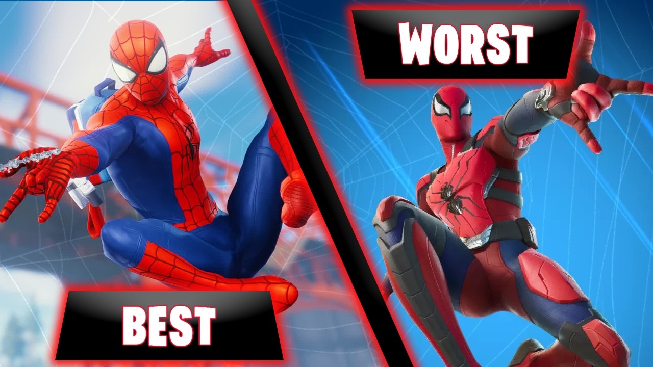 Ranking EVERY Spider-Verse Skin From Worst To Best!