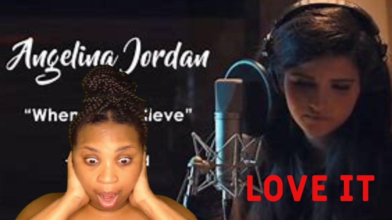 Angelina Jordan's performs 🚀 - “When You Believe” ⏳ 🎼 🏆-REACTION #angelinajordan #reaction
