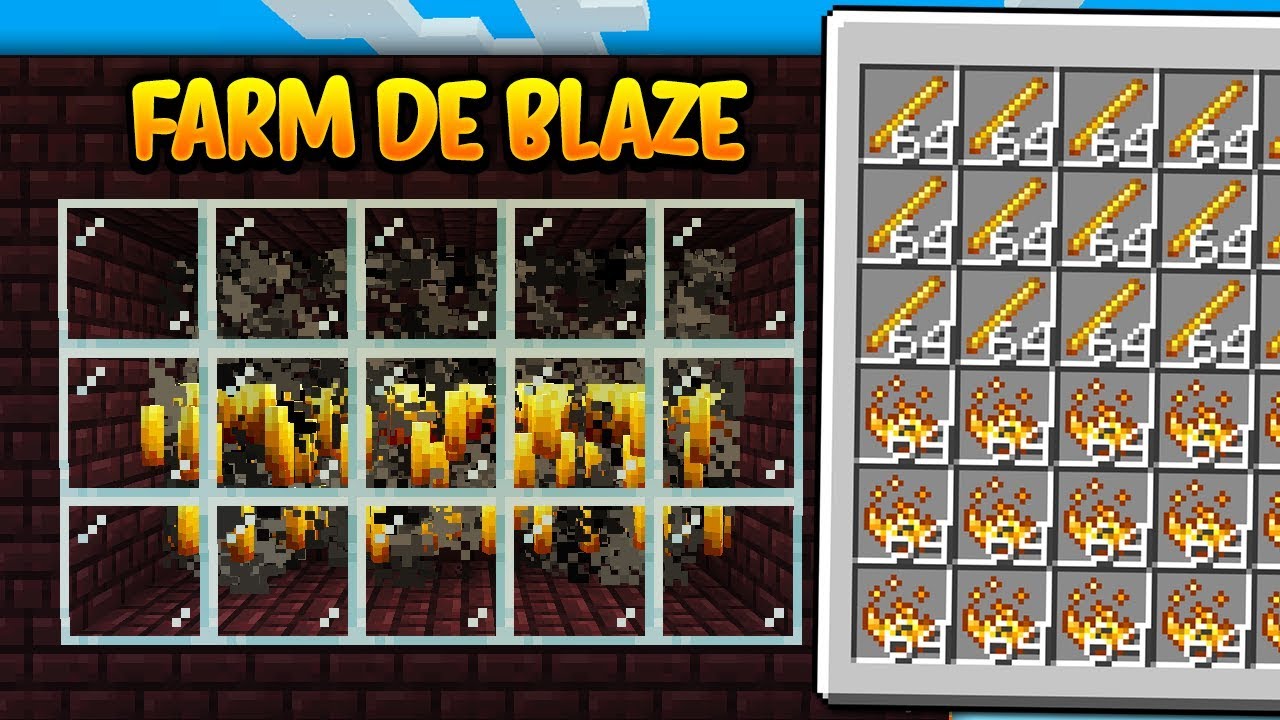 Minecraft Origens #72: FARM MONSTRA DE BLAZE (ROD/POWDER)!