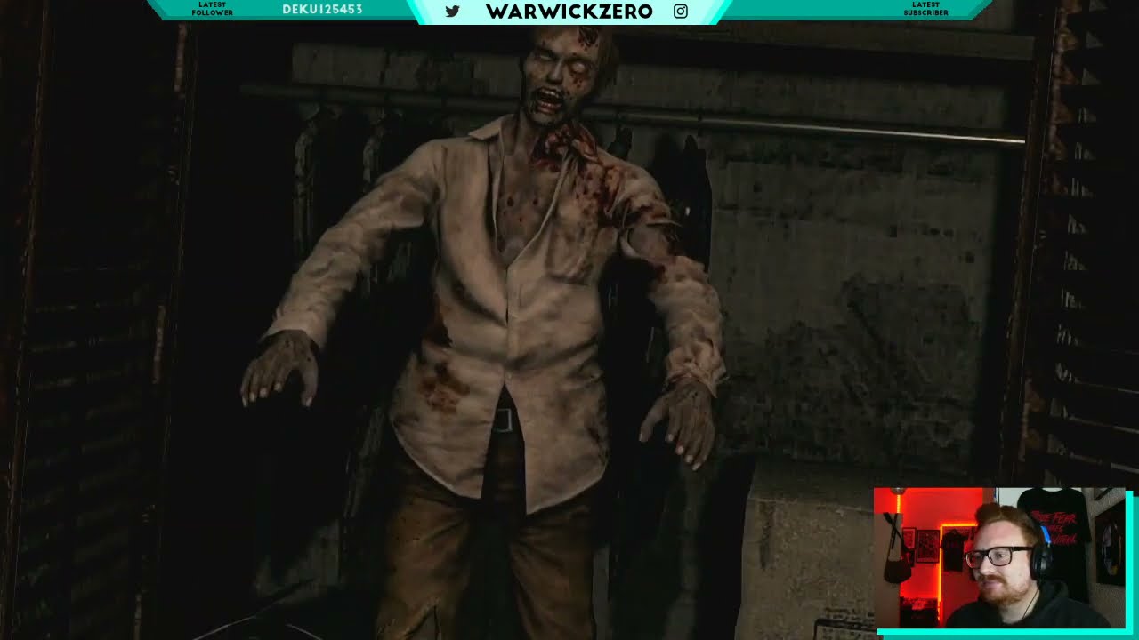 WarwickZero plays Resident Evil REmake Part 2 - Wednesday 7th October 2020 - Twitch VOD