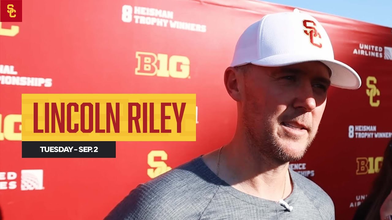 USC HC Lincoln Riley | Tuesday of Georgia Southern Week