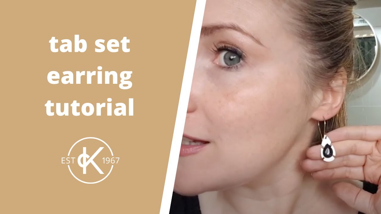 Tab Setting Gemstone Earrings | 12 Months Of Metal