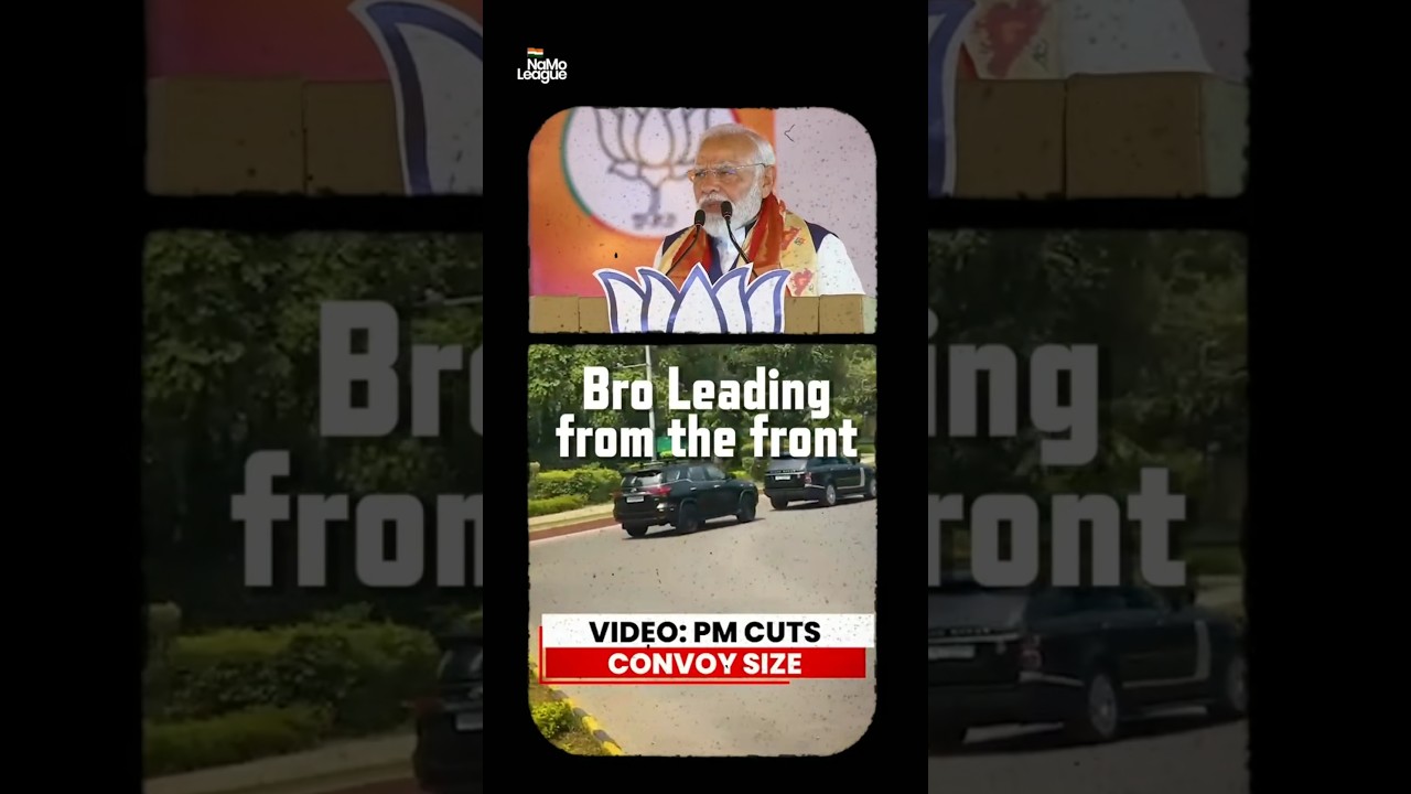 Our leading by example in a new austerity push! #narendramodi #PMModi #FuelConservation #Bharat