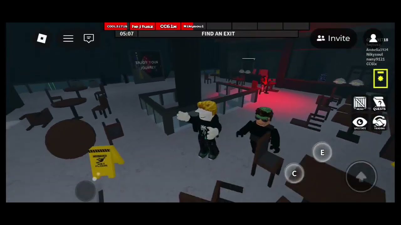 NANY DON'T BE A CAMPER!!🤬 || ROBLOX FLEE THE FACILITY #1 