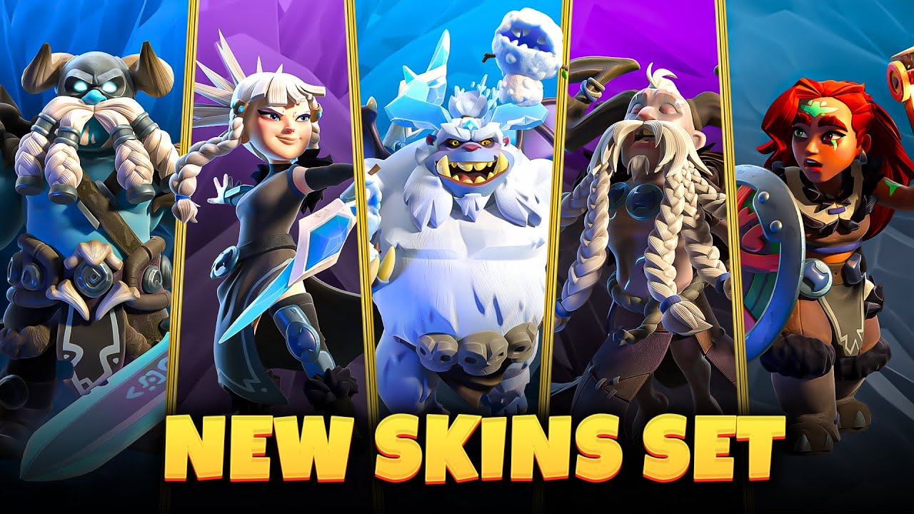 All New Clashmash Skins Animation in Clash of Clans | All December Season Skin COC