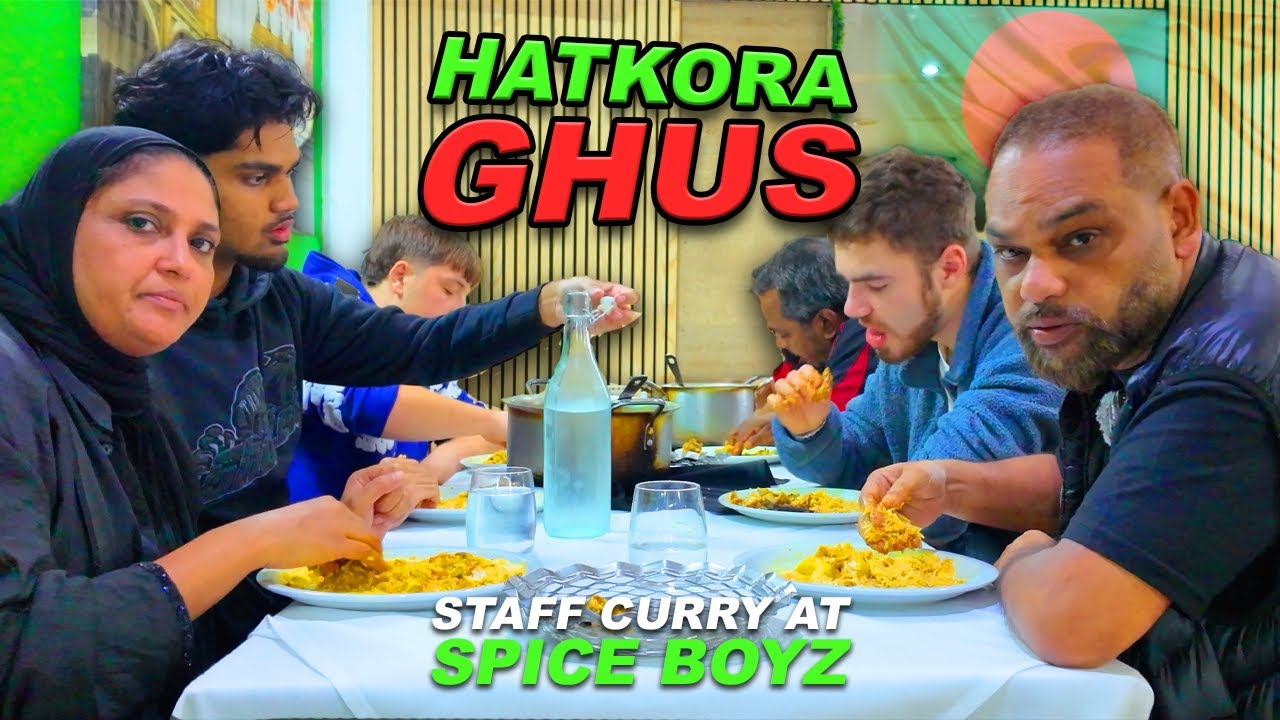 Sylheti Special Hatkora Ghus | Bangladeshi Fresh Hatkora | Restaurant Staff Curry