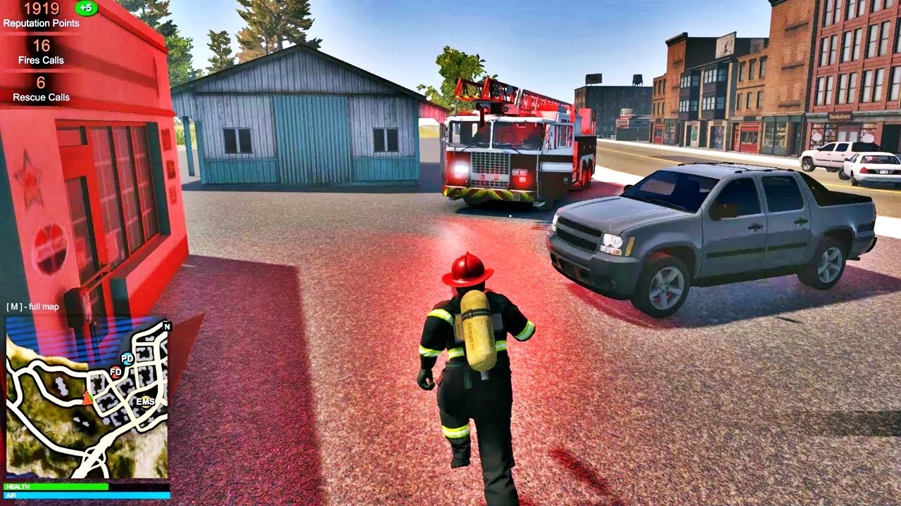 Fire Truck Driving Simulator 2020 🚒 Real Emergency Services Game #7