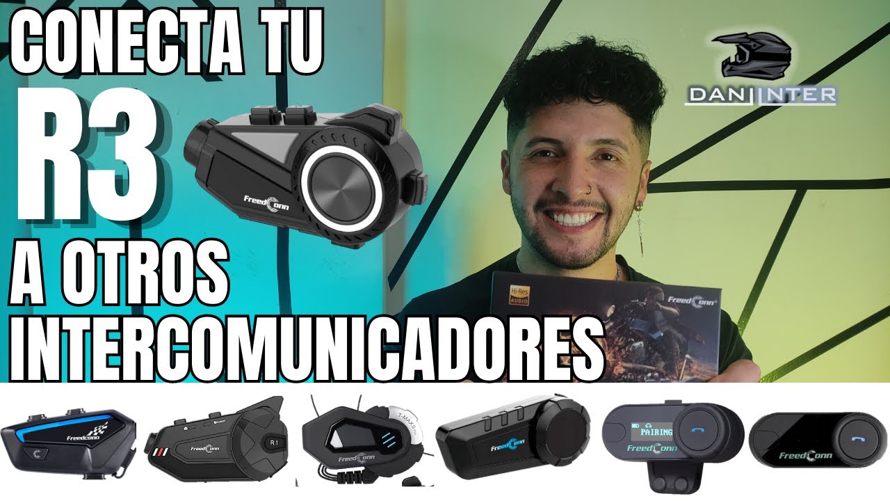 COMO Conectar el INTERCOMUNICADOR R3 a otros Intercomunicadores (Marca Freedconn)