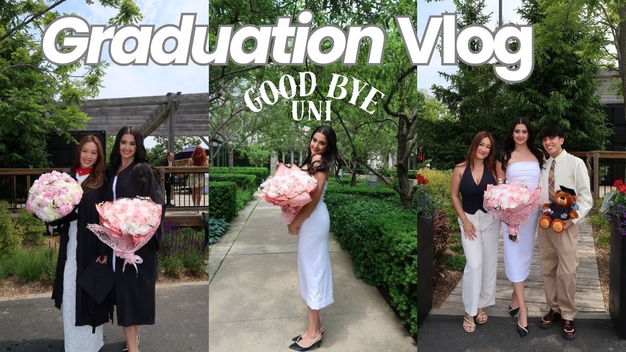 GRADUATION VLOG 🎓 | Best Day Ever – Ceremony, Dinner & Concert!