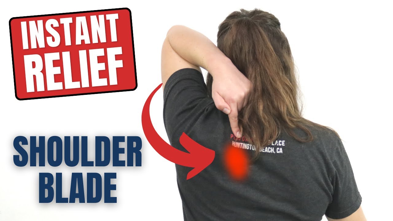 This is the World's BEST Stretch for Rhomboid Muscle Pain!