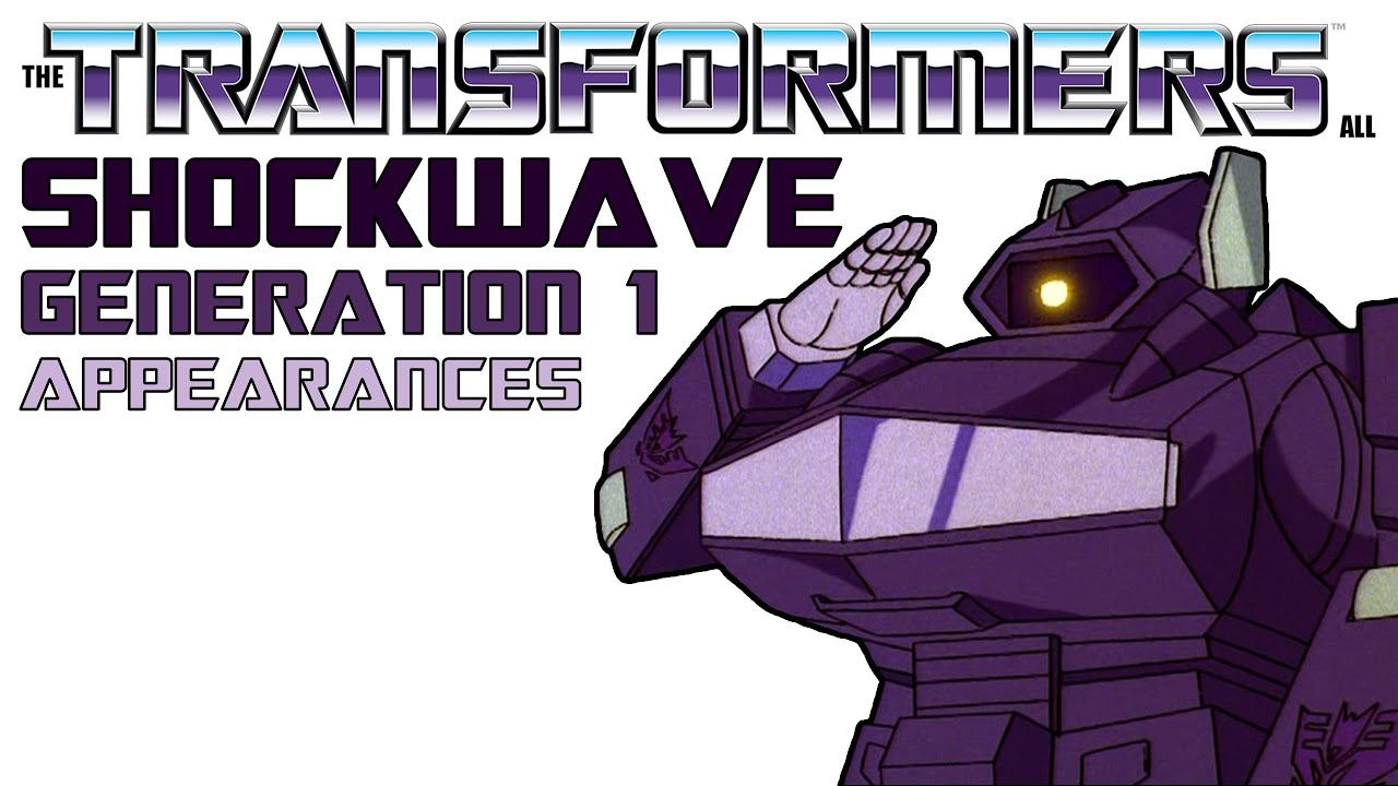 The Transformers Cartoon: All Decepticon Shockwave Appearances