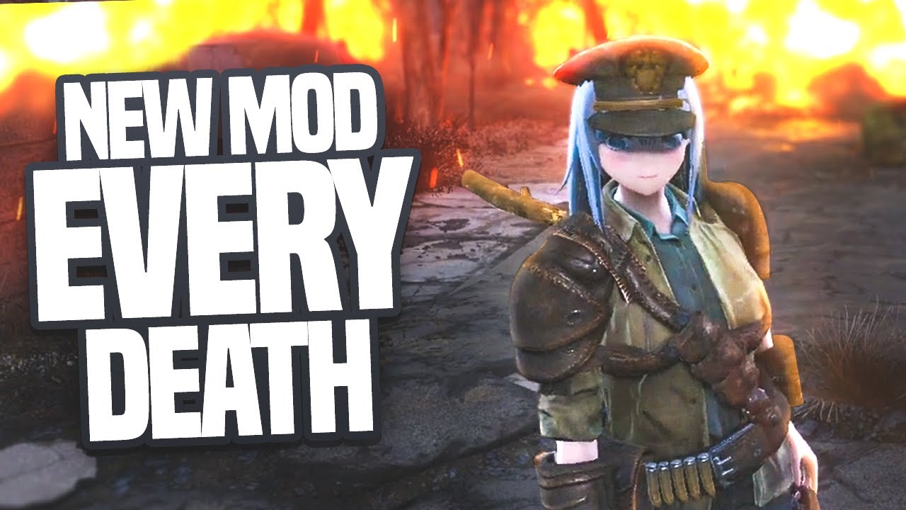 Fallout 4 Survival But Every Death, I Install A New Mod - Day 1