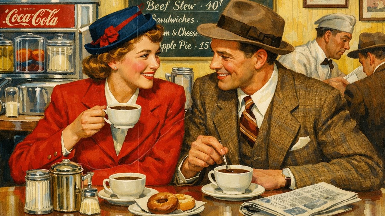 BE HAPPY with Vintage Jazz Music | 1930s - 1940s Music Playlist | Nostalgic Cafe Playlist