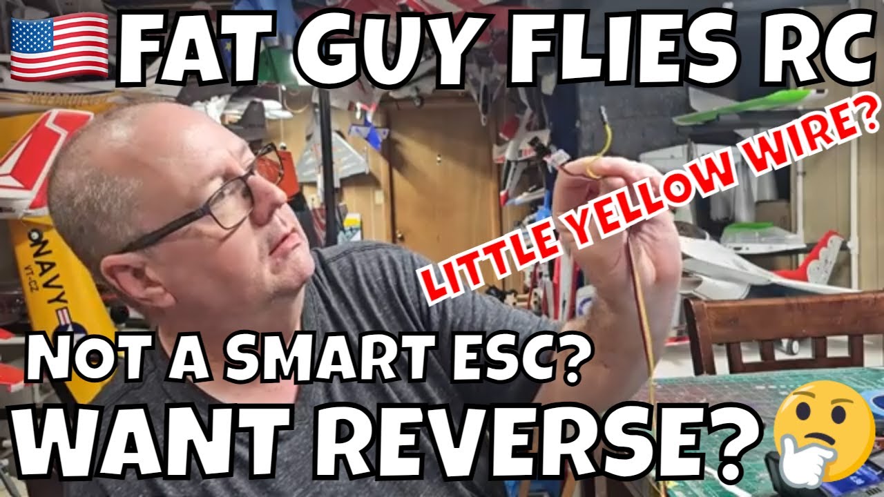 SETTING UP THRUST REVERSE ON A NON SMART ESC by FGFRC #aviation #howto
