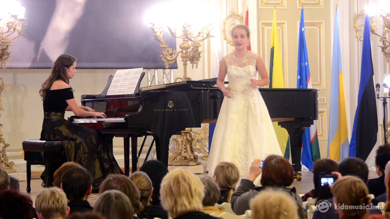 Яна Айвазян — Звонче жаворонка пенье (VI конкурс юных вокалистов Елены Образцовой)