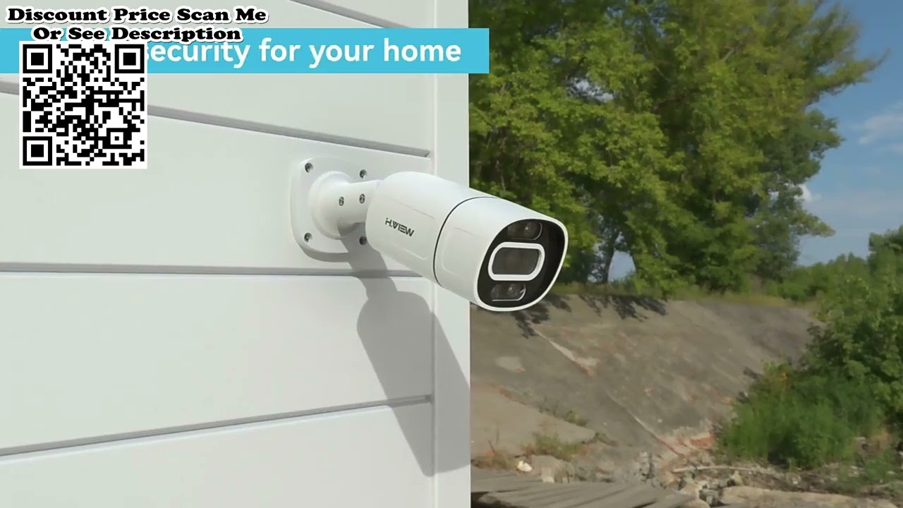 H.View 4K 5Mp 8Mp poe Cctv Security Camera System Home Video Surveillance Unboxing Review Aliexpress