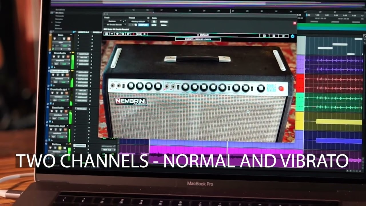 Double Reverb Guitar Amplifier Plugin