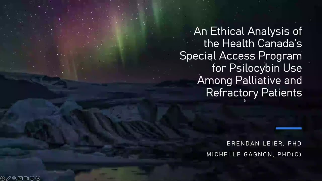 Health Canada's Special Access Program for Health Professionals to Request Access to Psilocybin