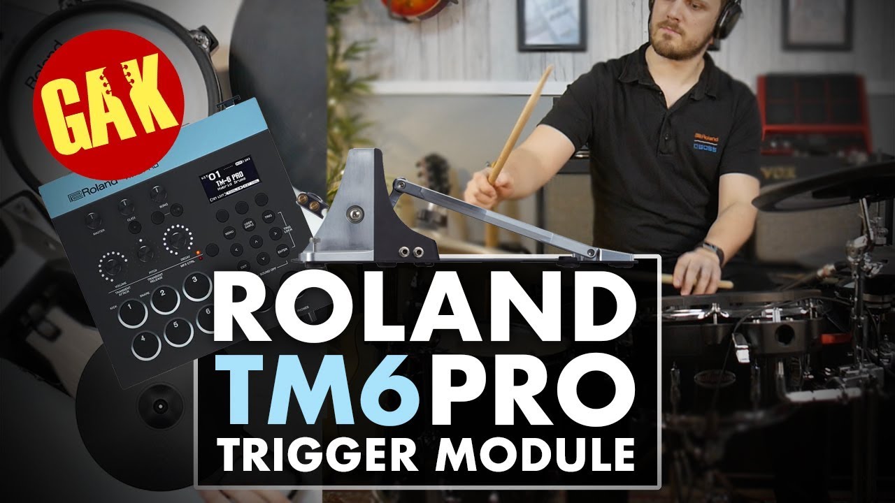 Roland TM6 Pro Trigger Module!