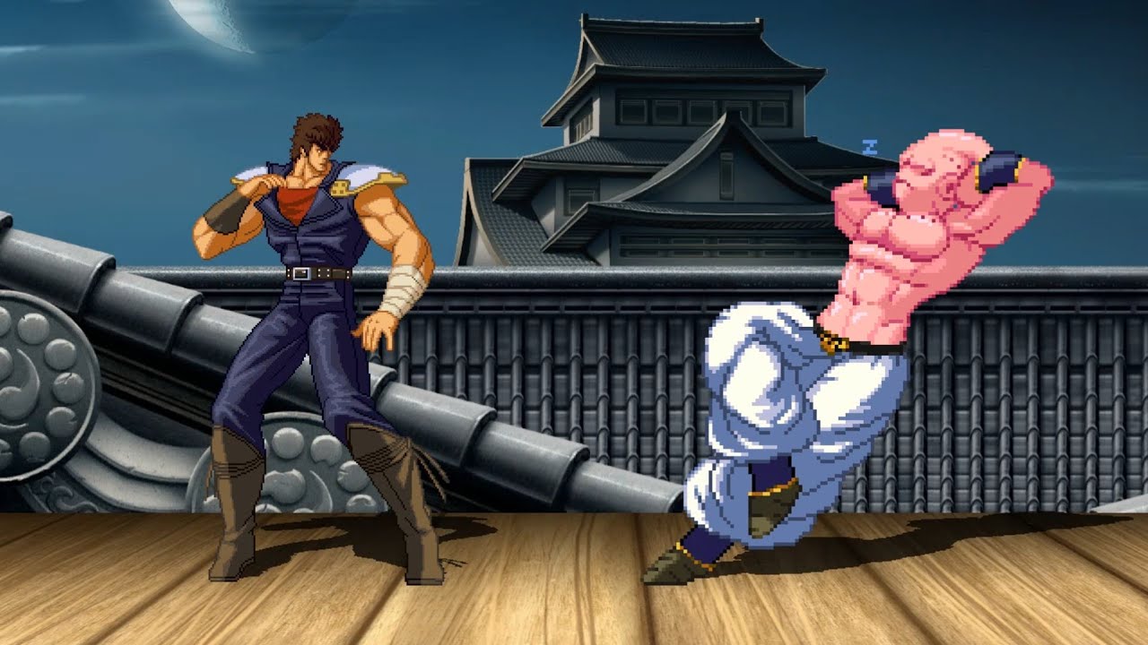 KENSHIRO vs MAJIN BUU - The most epic fight!