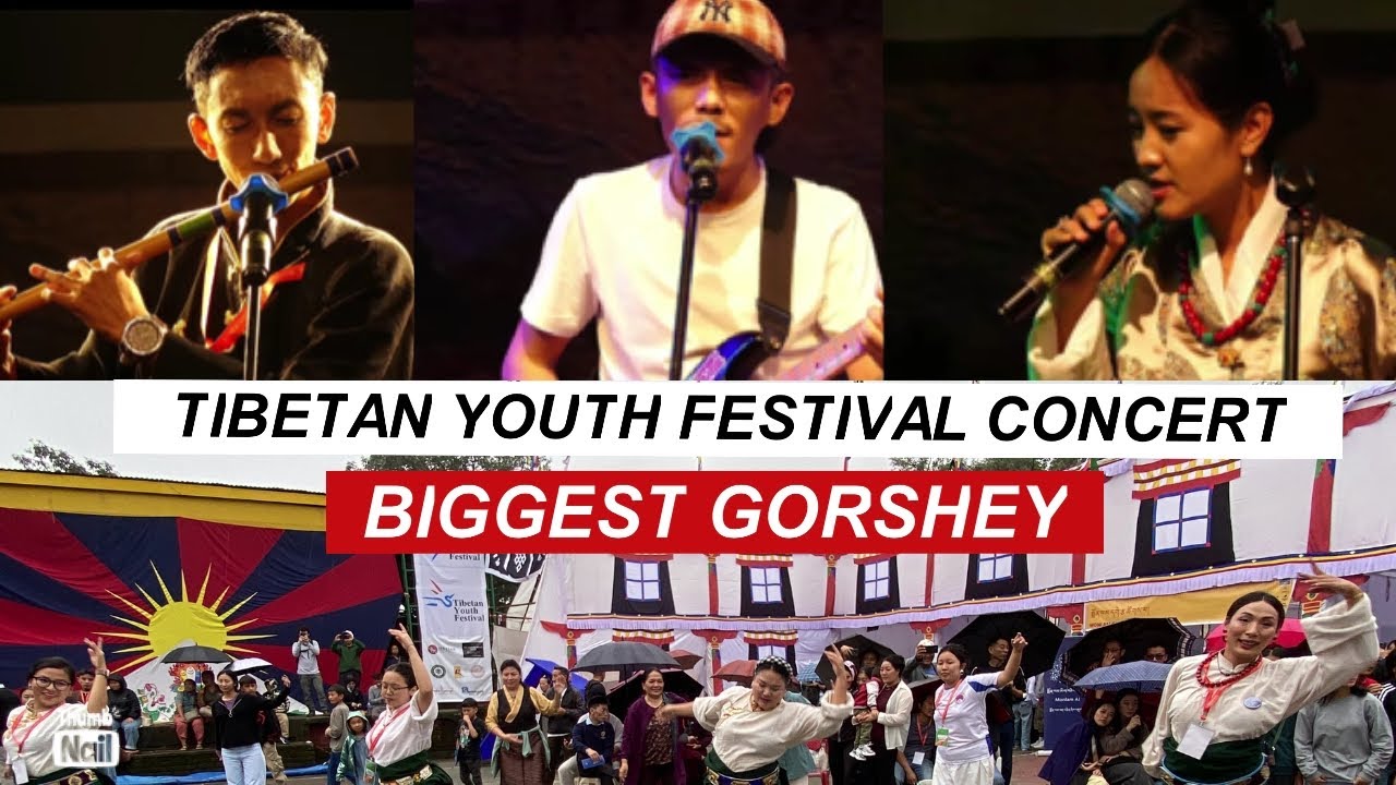 Tibetan youth festival concest  || biggest gorshey || Tibetan singer  || new video || tibetanvloger