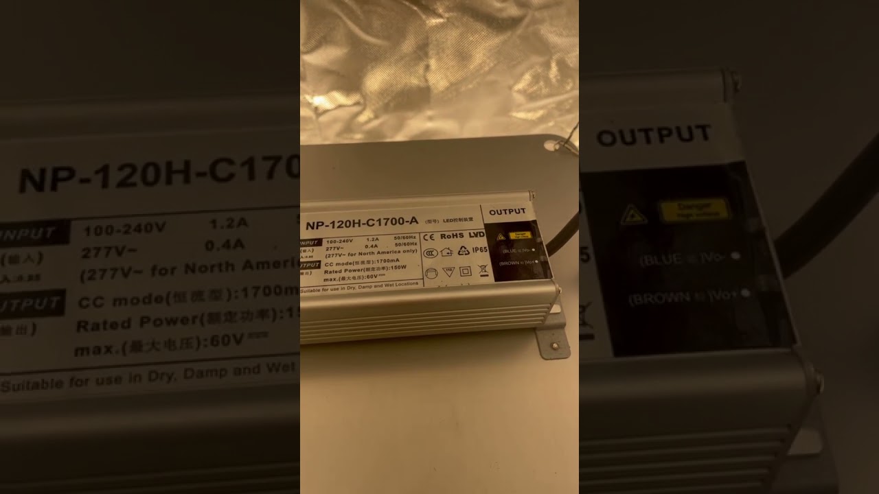 1000w led grow light unboxing video