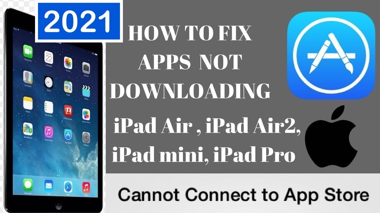 Приложения не загружаются из AppStore iPad pro iPad air iPad mini iOS 14 iOS 13 iOS 12 iOS 11 iPhone