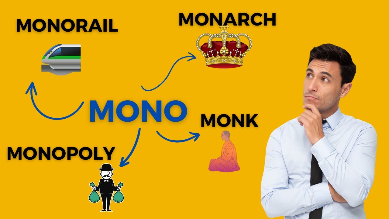 Learn English Vocabulary with the Prefix MONO!