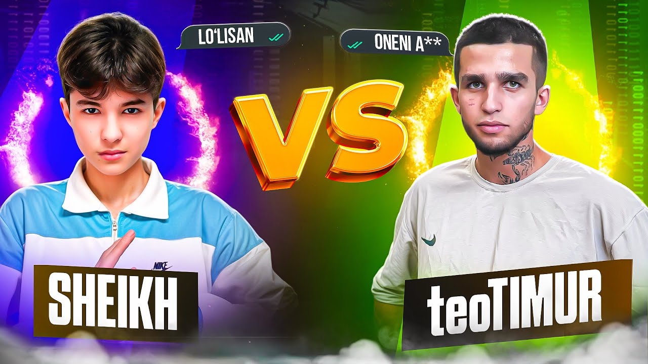 SHEIKH BANANA🍌VS TEO TIMUR🤡LO’LIGA QARSHI O’YIN YUTQZGANDAN KEYIN ONADAN SOKADIGAN BALABOL CHICHQOQ💩