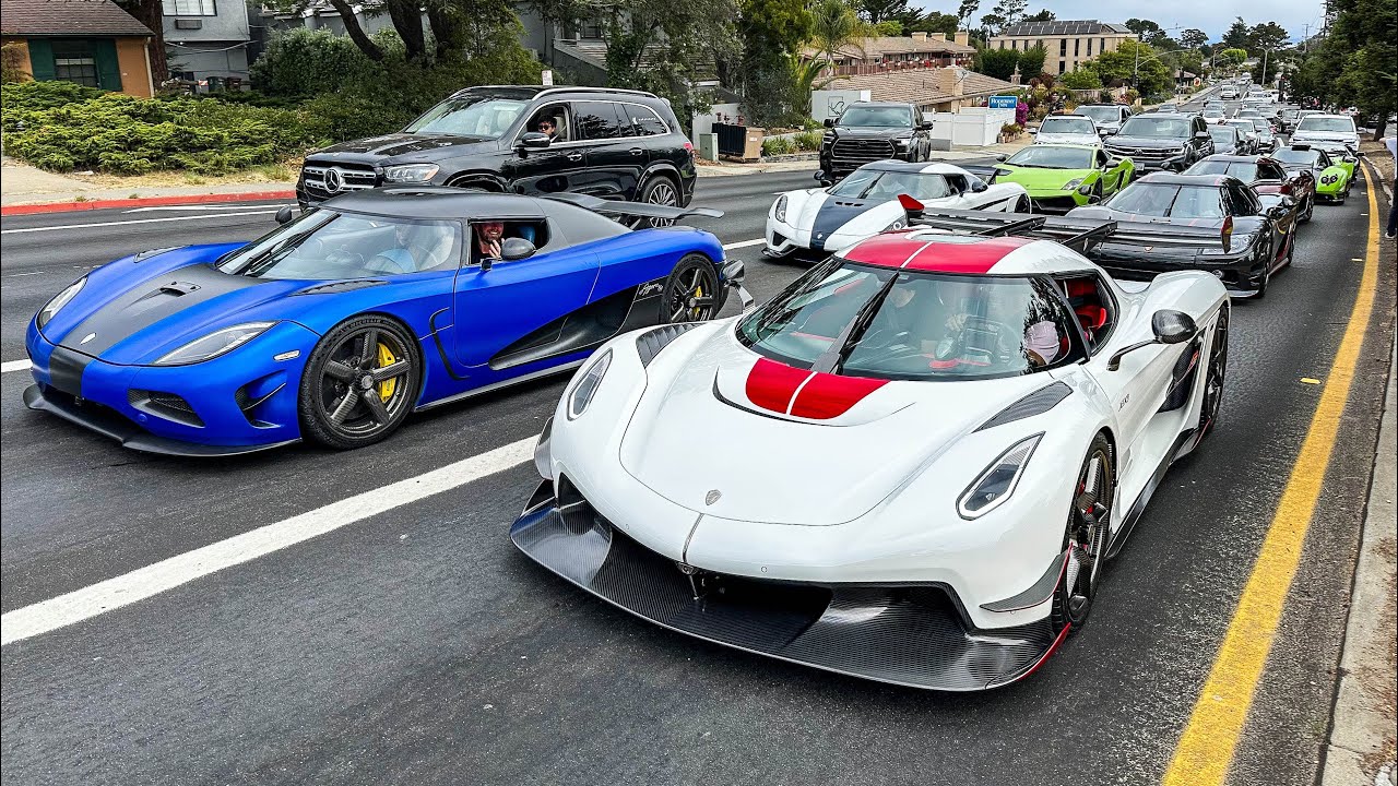 How To Shut Down Monterey Car Week? Fill It With Koenigseggs! (Monterey Car Week 2024 Day 6)