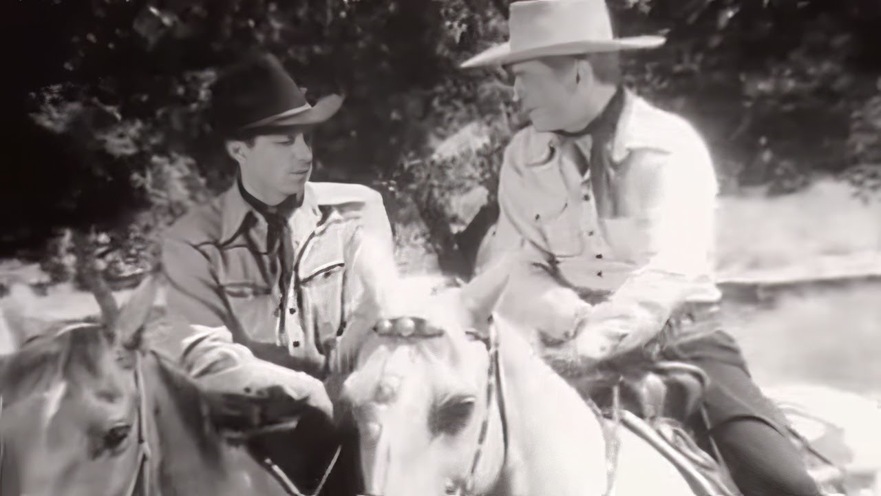 «Border Roundup» (1942) Вестерн «Одинокий всадник» | Джордж Хьюстон, Эл Сент-Джон, Деннис Мур | П...