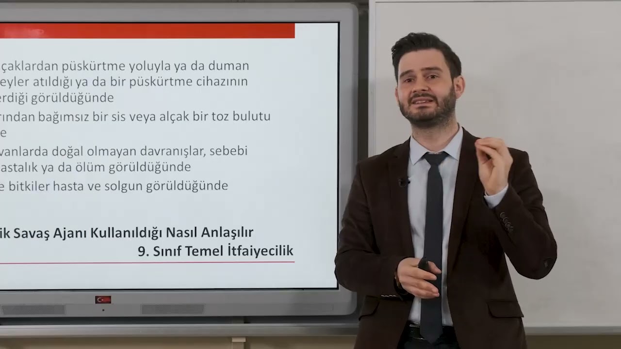 31 Temel İtfaiyecilik Biyolojik Silahların Özellikleri