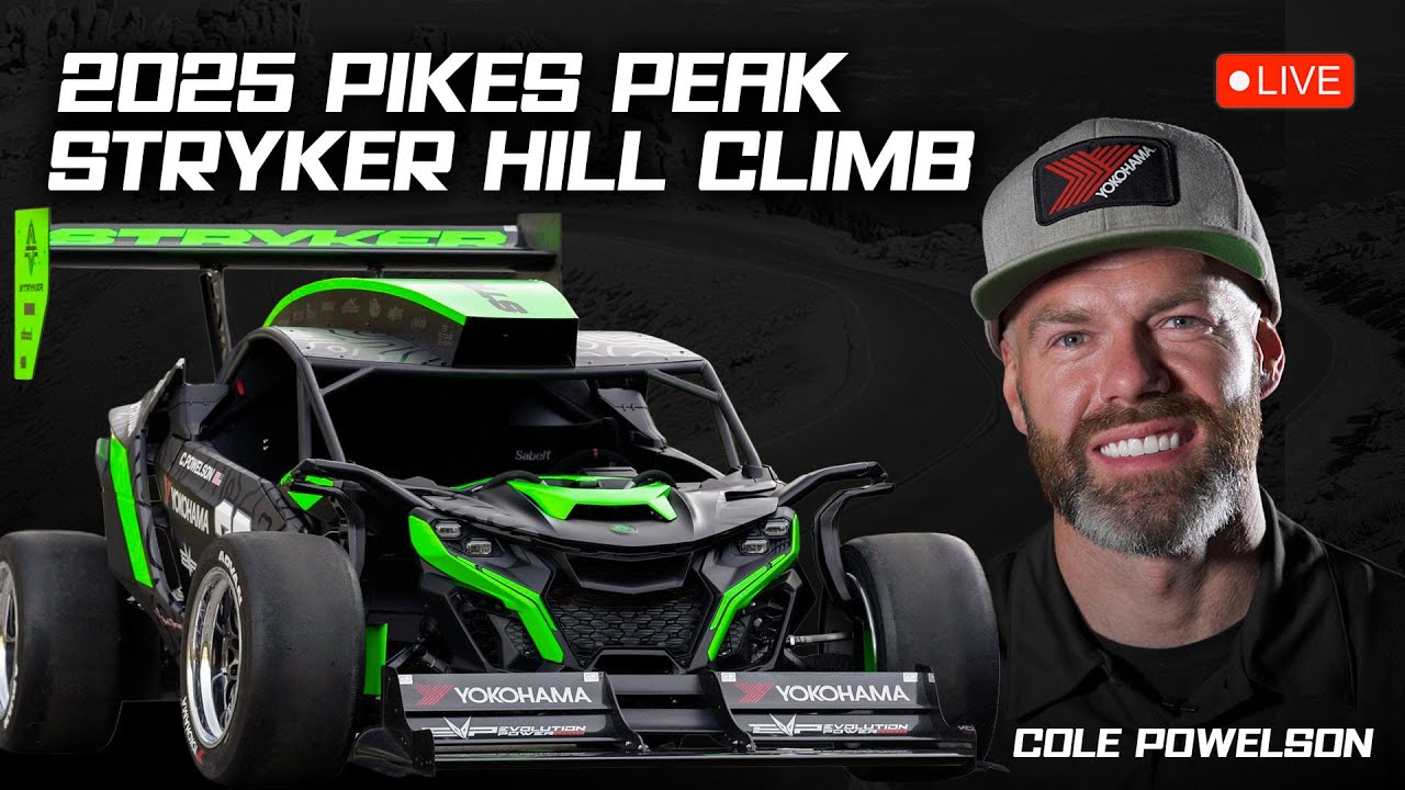 2025 Pikes Peak Stryker Hill Climb Live Stream