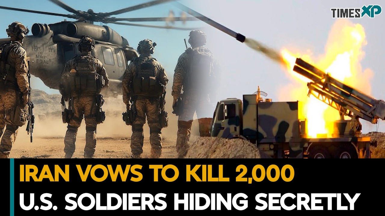 Iran Vows To Kill 2,000 U.S. Soldiers Hiding Secretly| Iran-Israel-U.S. War