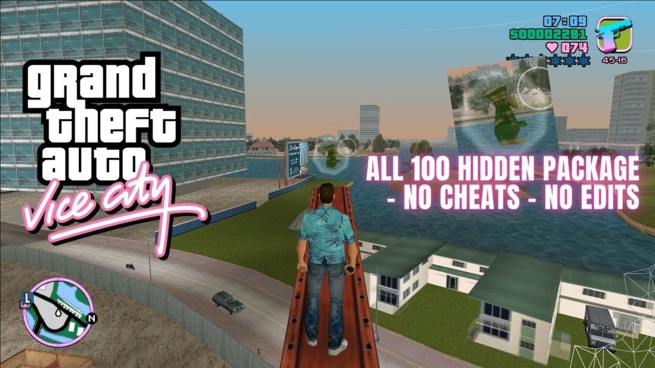 GTA VICE CITY - All 100 Hidden Package (and some unforeseen events) - NO CHEATS - NO EDITS