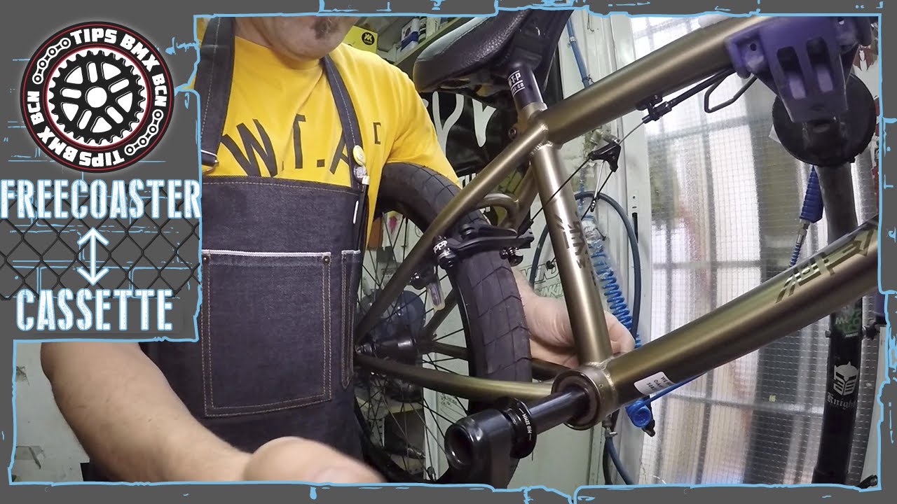 COMO CAMBIAR EL BUJE (MASA) DE FREECOASTER A CASSETTE & VICEVERSA Y DE DERECHA A IZQUIERDA