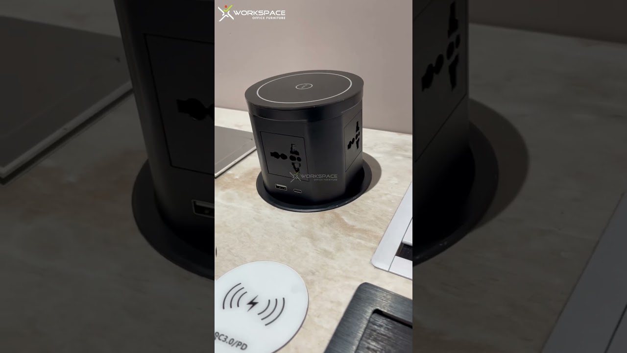 Technology Boxes & Wireless Charging Solutions by Workspace Office Furniture.