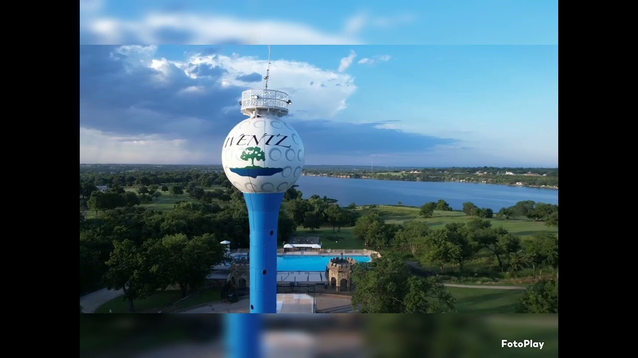 Drone Camp Wentz , lake Ponca