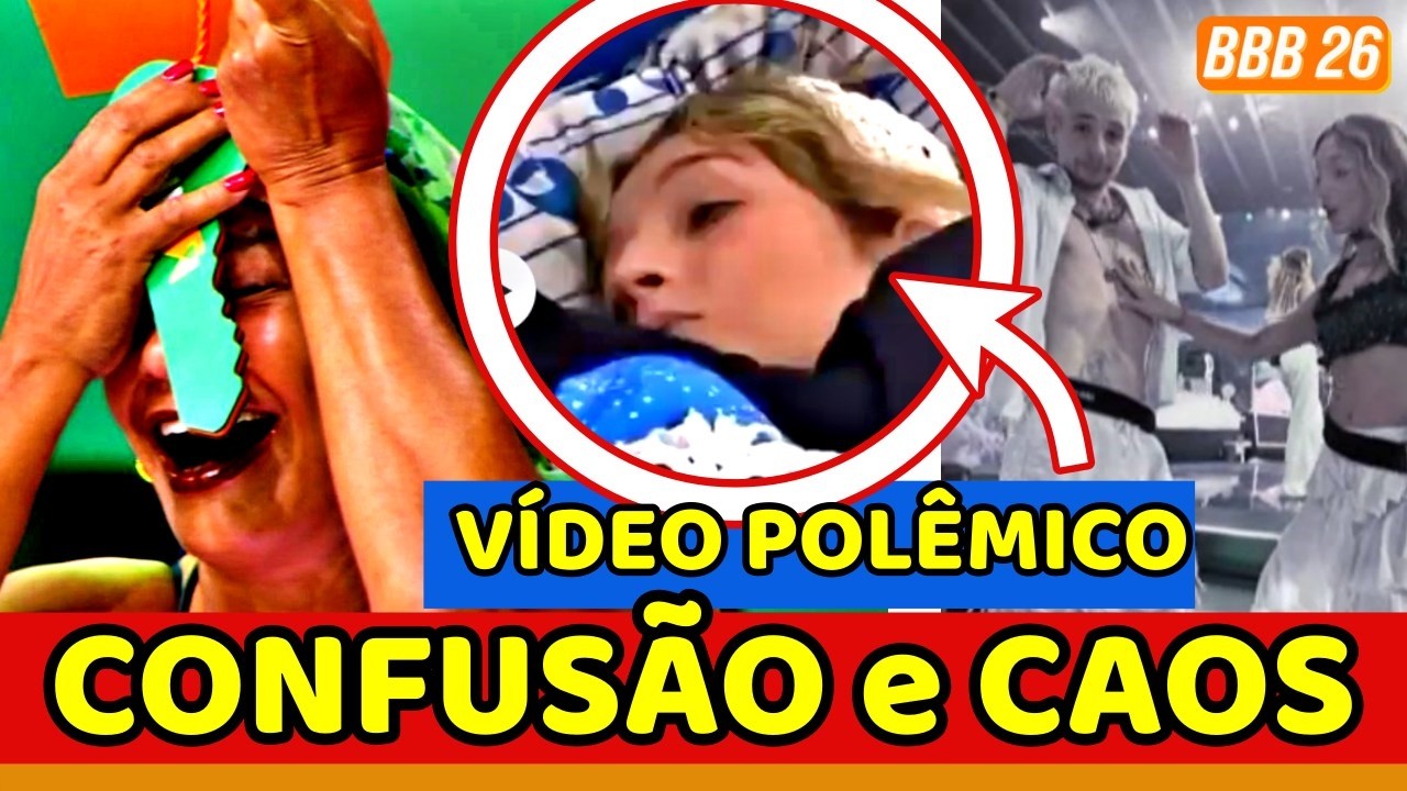 ⚠️🤯BBB26 AGORA! SOLANGE GANHA AP; AO VIVO TERMINA EM CAOS; SAMIRA SE FERRA e V&Iacute;DEO POL&Ecirc;MICO RENDE
