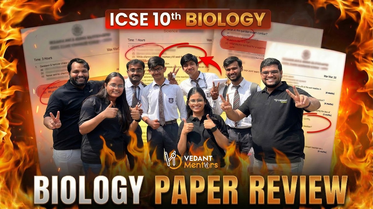 ICSE 10th BIOLOGY Paper Review | ICSE Class 10 | ICSE Board 2026