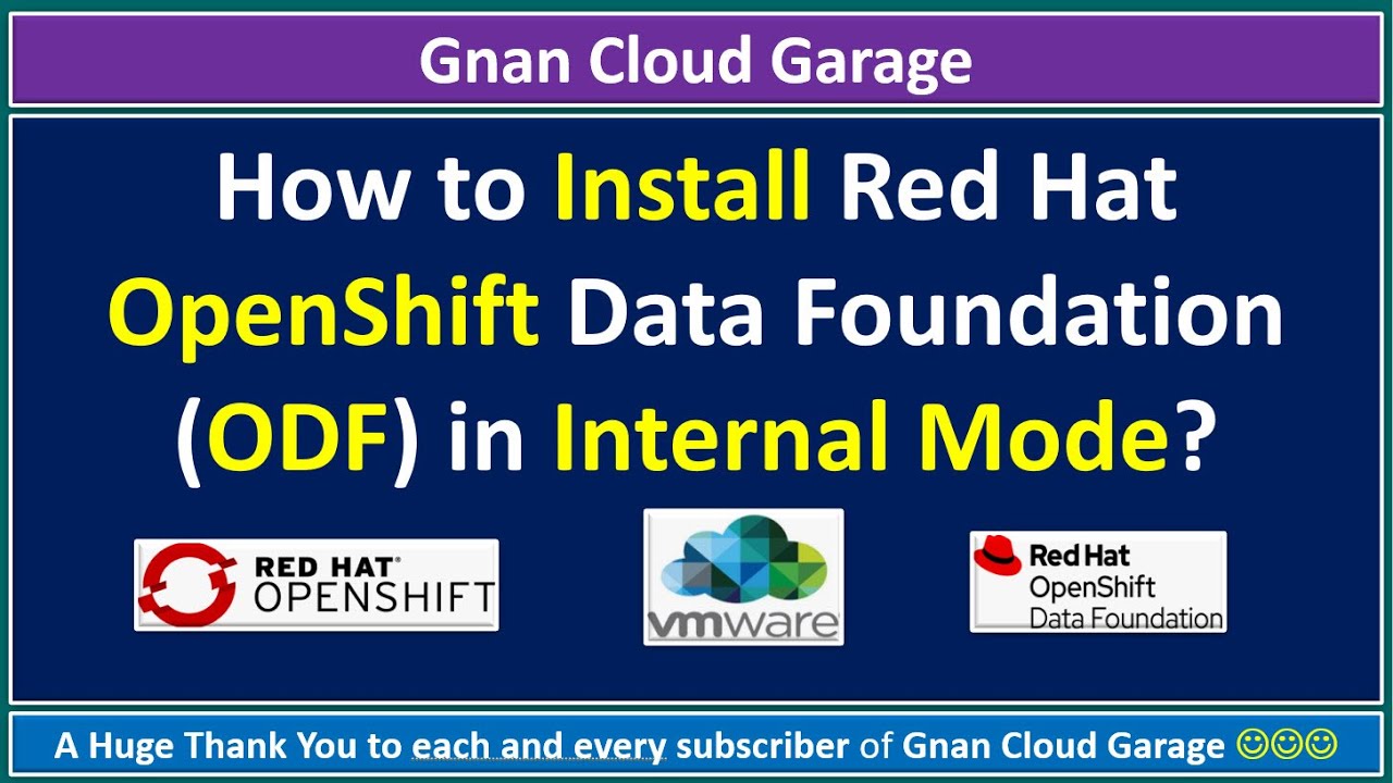 How to Install Red Hat OpenShift Data Foundation (ODF) in Internal Mode?