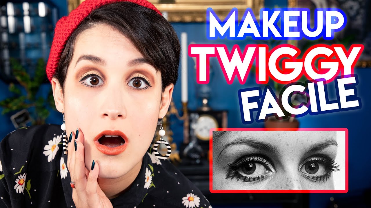 TUTO MAKEUP TWIGGY FACILE 👀