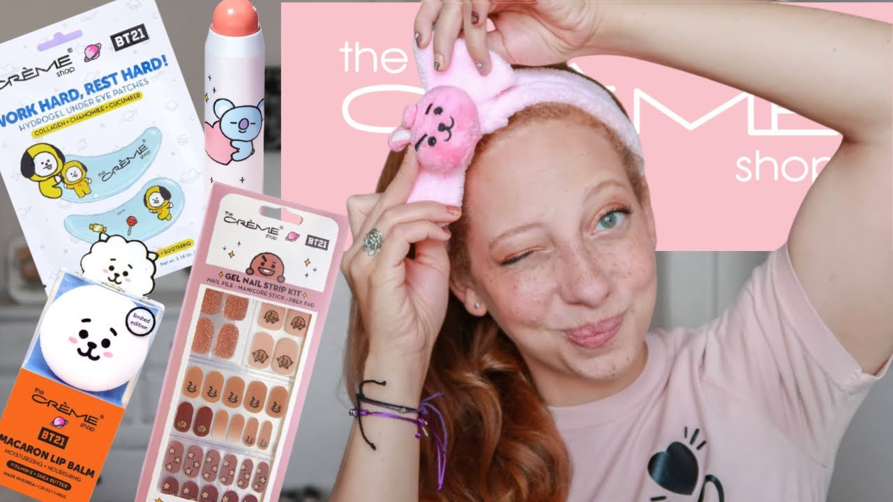 The Creme Shop x BT21 NEW BEAUTY PRODUCTS Part 2 | Testing & Review | Is it ARMY Approved?