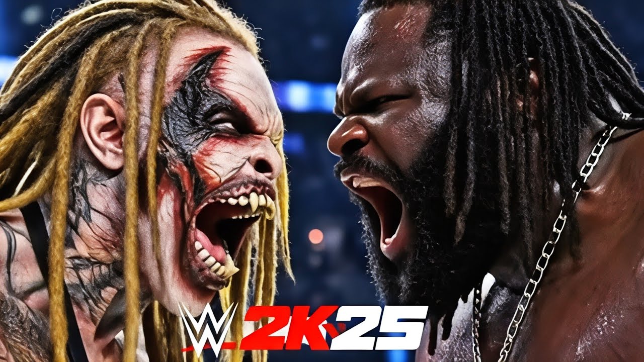 The Fiend Bray Wyatt vs Mark Henry Steel Cage Match | WWE 2K25