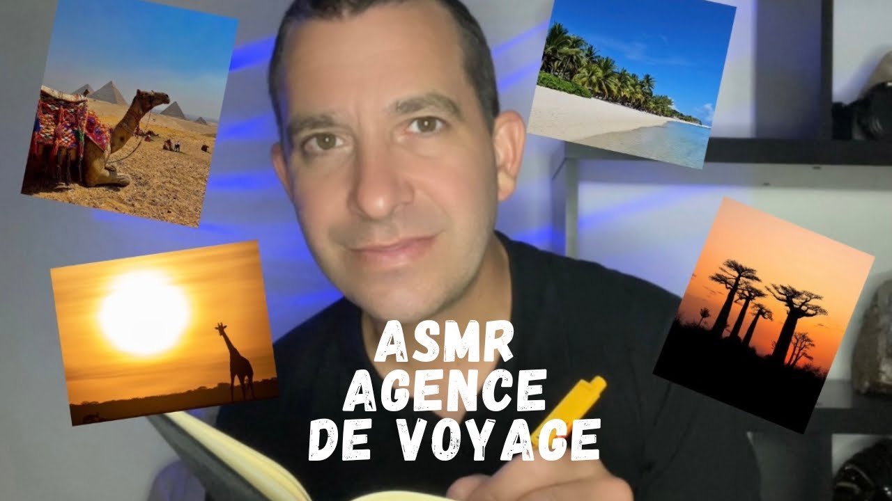 ASMR Roleplay agence de voyage 🧳