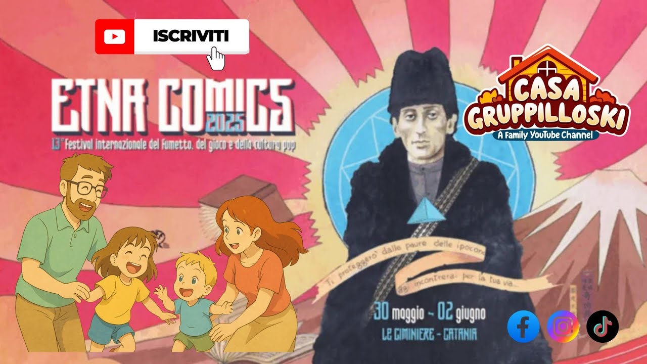Etna Comics 2025 con CasaGruppilloski &ndash; Tra cosplay, emozioni&hellip; e unboxing finale!