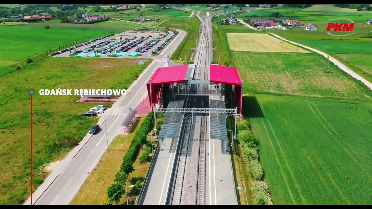 Linia PKM po zakończeniu elektryfikacji (VI 2023)