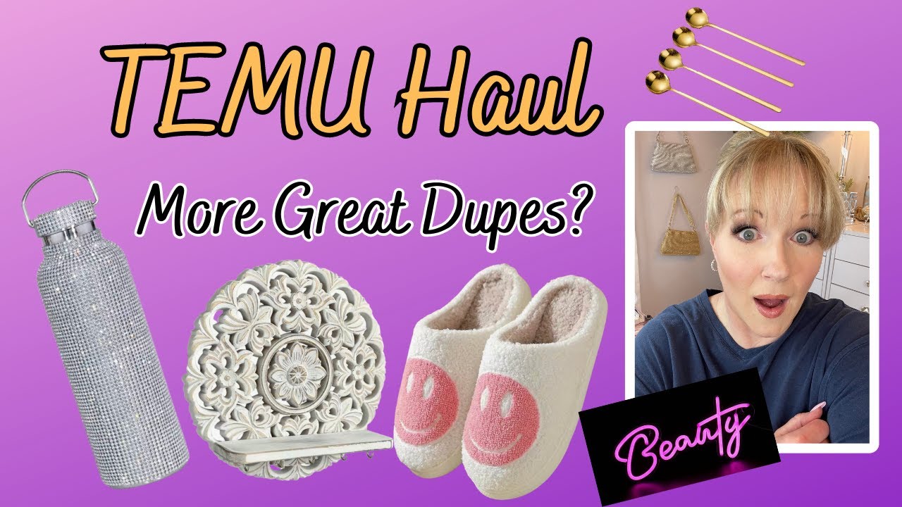TEMU Haul / TOMO DUPE? Part 2 of 2