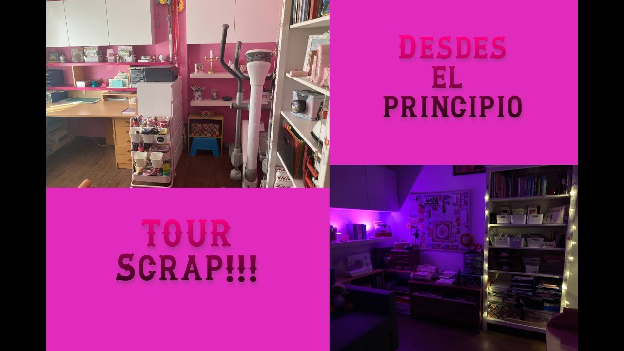 MEJORA TU SCRAP!!! NOTARAS LA DIFERENCIA. TIPS DE ORGANIZACIÓN, TOUR DE SCRAP, TODAS LAS MEJORAS.